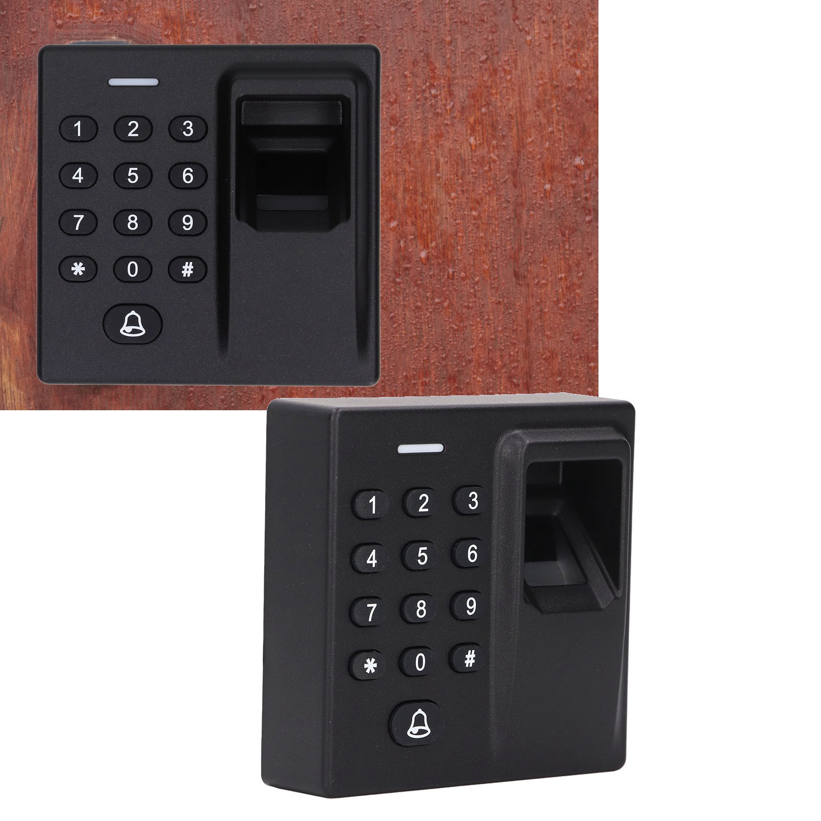 F6 Einfaches Zutrittskontrollschloss Mit Fingerabdruckleser, All-in-one-system, Intelligentes Fingerabdruckschloss, Zutrittskontrollschloss Für Büros