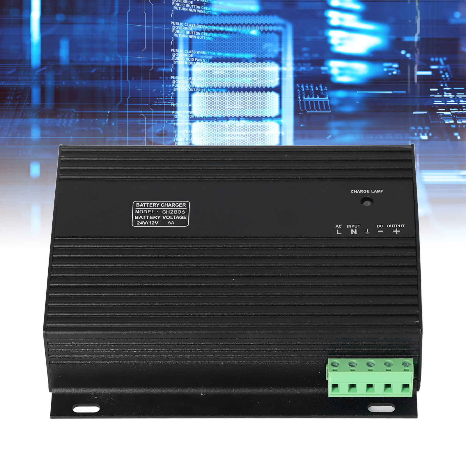 Batterieladegerät Für Dieselgeneratoren, Intelligentes Erhaltungsladegerät, Universaltyp 12v/24v, 160-250v, Ch2806, 6a.