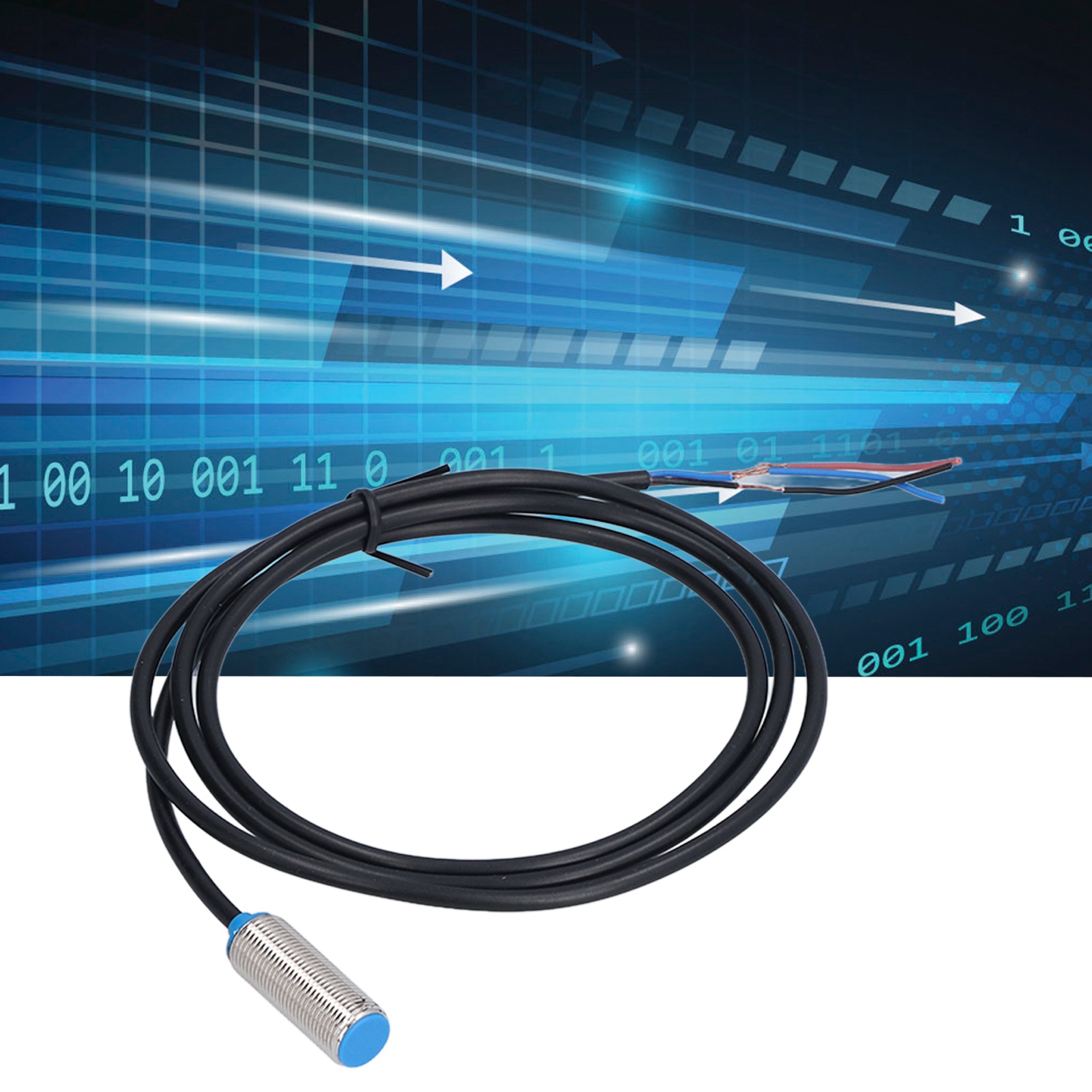 Berm/belme Njk-5002c Hall-effekt-sensor, Npn-no-magnetnäherungsschalter M12