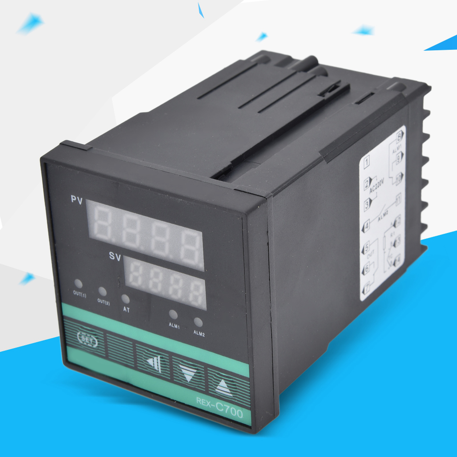 Rex-c700fk02-man Intelligenter Temperaturregler Mit Digitalanzeige