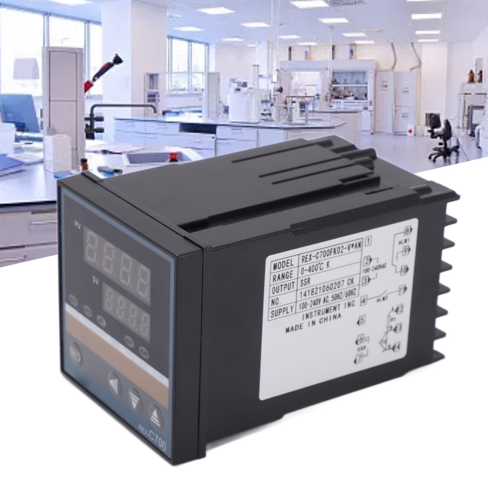 Berm/belme Rex-c700fk02-van Hochpräziser, Intelligenter Elektronischer Temperaturregler Mit Digitalanzeige 100v-240v
