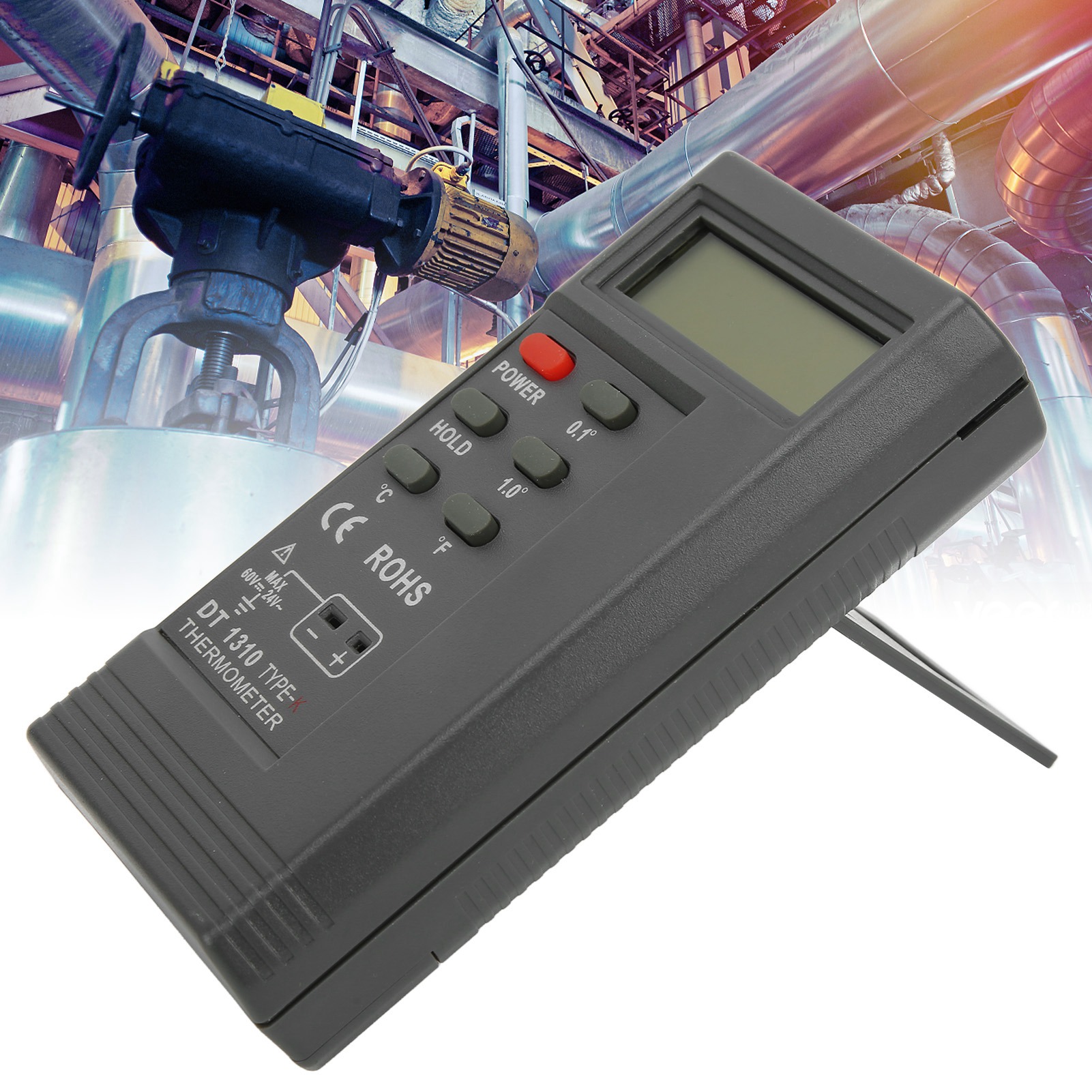 Tes-1310 Thermometer, Hochwertiges Temperaturmessgerät, Temperaturprüfer