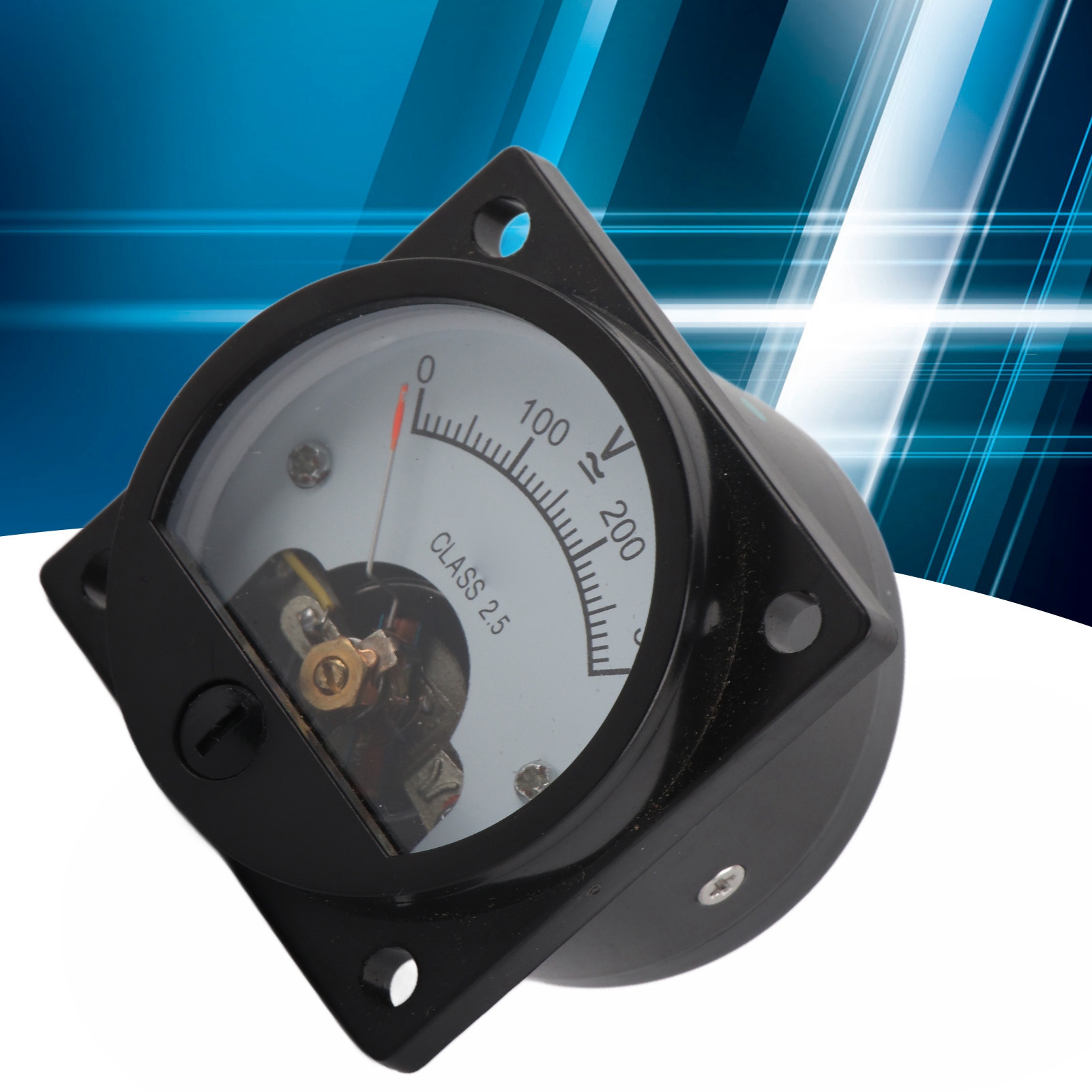 So-45 Ac0-300v Voltmeter, Analoges Rundinstrument, Schwarz