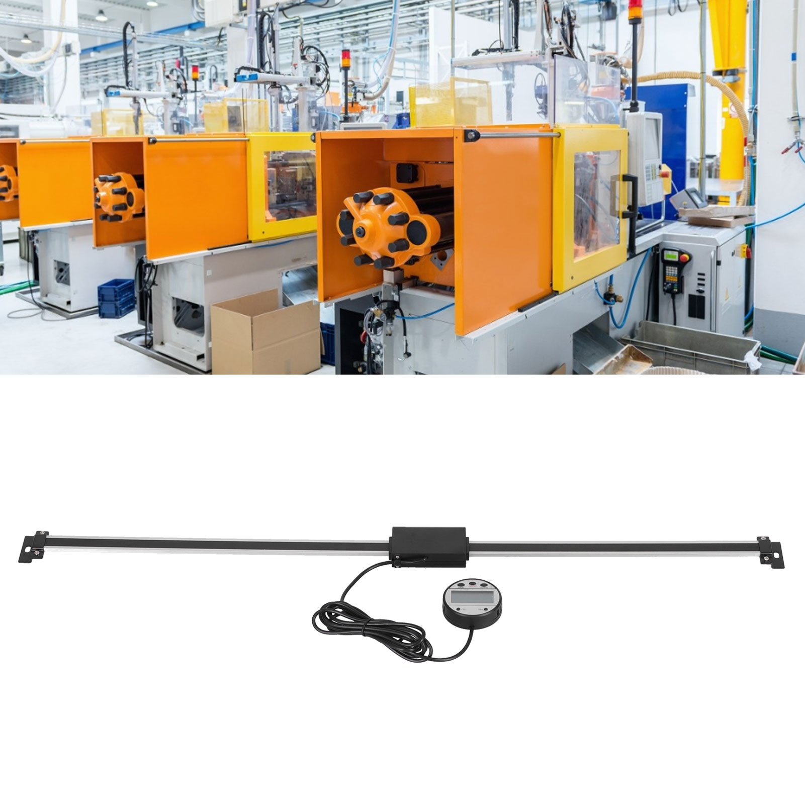 Digitales Rundlineal, Display Aus Aluminiumlegierung, Externe Digitale Skala, Elektronisches Digitales Mikrometer Mit Einem Außendurchmesser Von 0-600 Mm