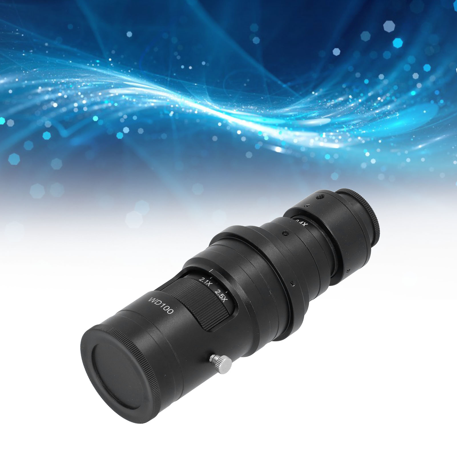 Optisches C-mount-objektiv Mit 200-fachem, Stufenlos Einstellbarem Zoom Für Industrielle Videomikroskope