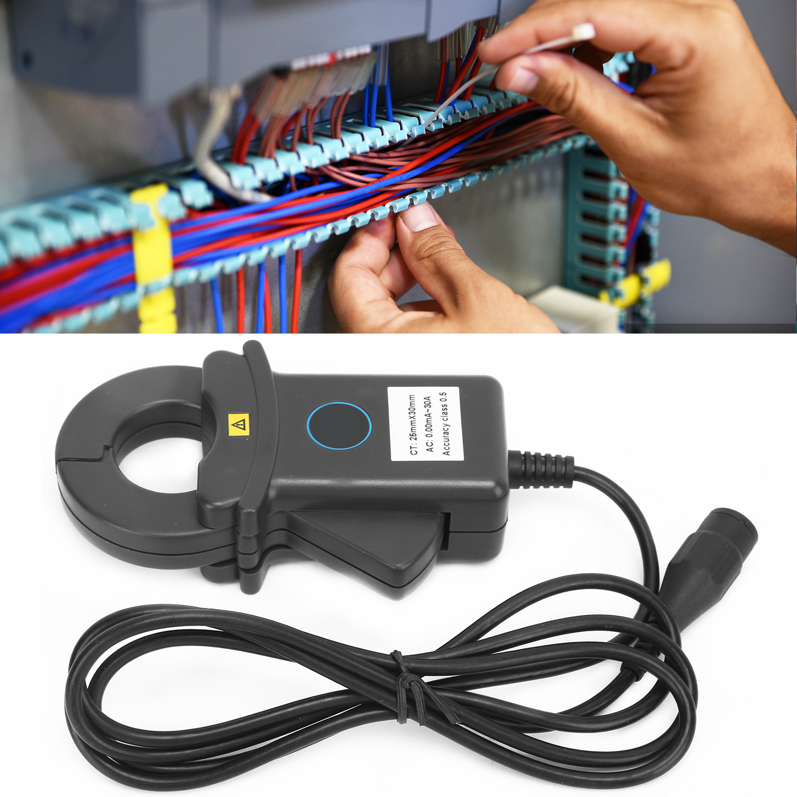 Etcr030 Hochpräziser Iridium-klemmenleckstromsensor Für Stromwandler: Hochpräziser Wechselstromleckstrom.