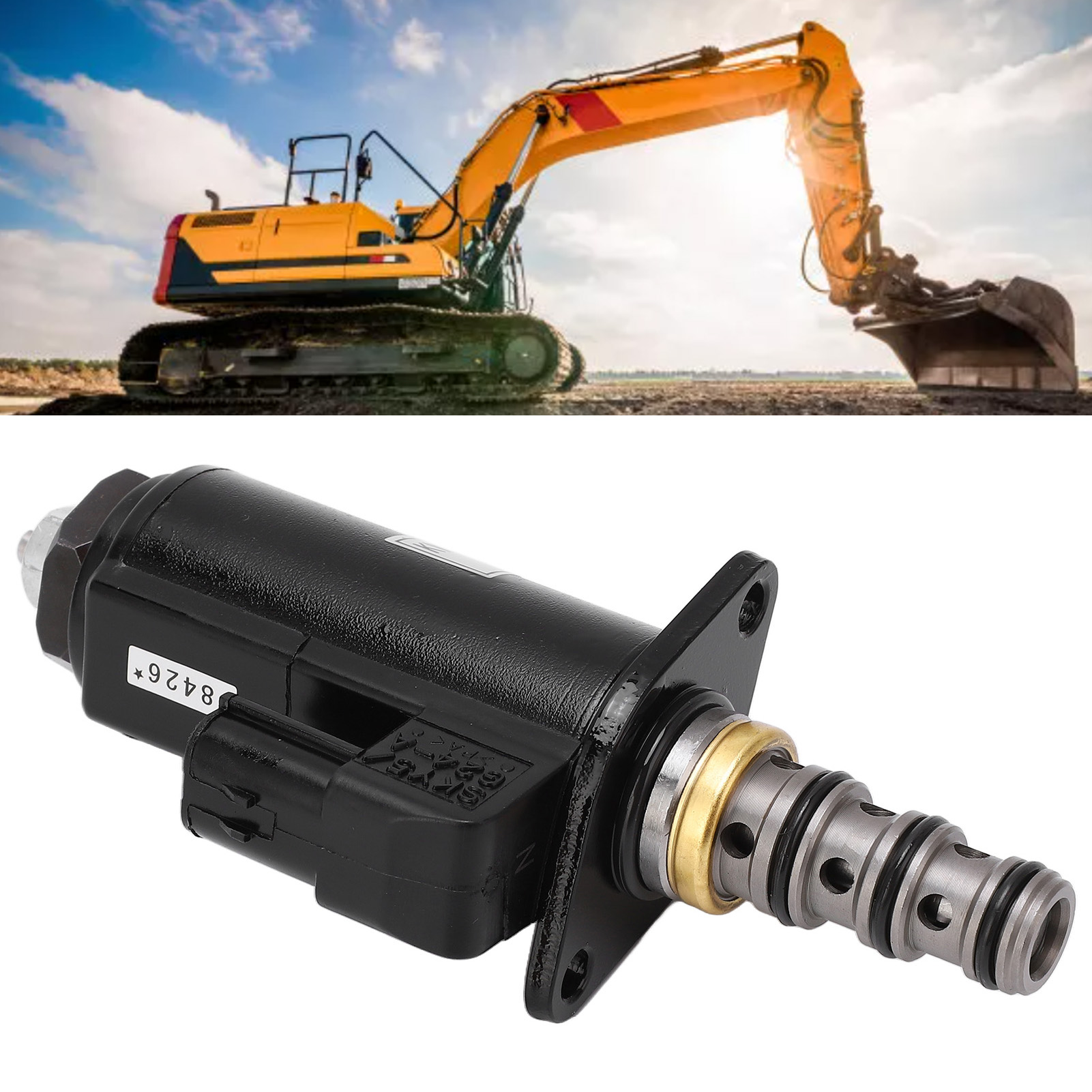 Das Verriegelbare Sicherheitsmagnetventil Kwe5k-31/g24da50 / Sky5/g24-a Ist Kompatibel Mit Den Kobelco-modellen Sk200/230-6e, Sk130-8, 260-8, Sk200-8 Und 330-8.