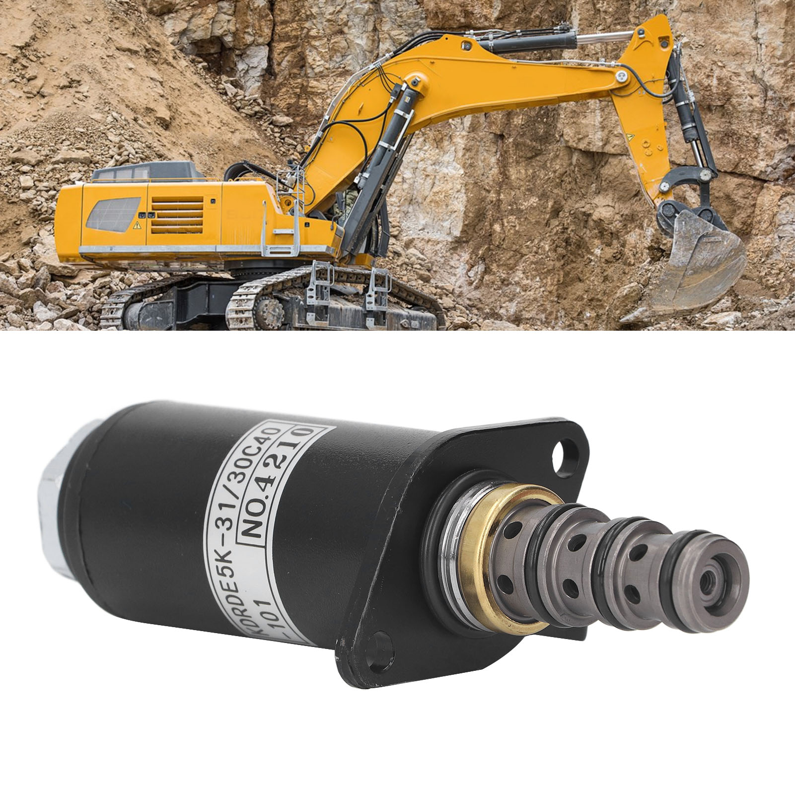 Proportional-magnetventil Kdrde5k-31/30c40-101, Kompatibel Mit Kobelco Sk100/120/200-3/6/5