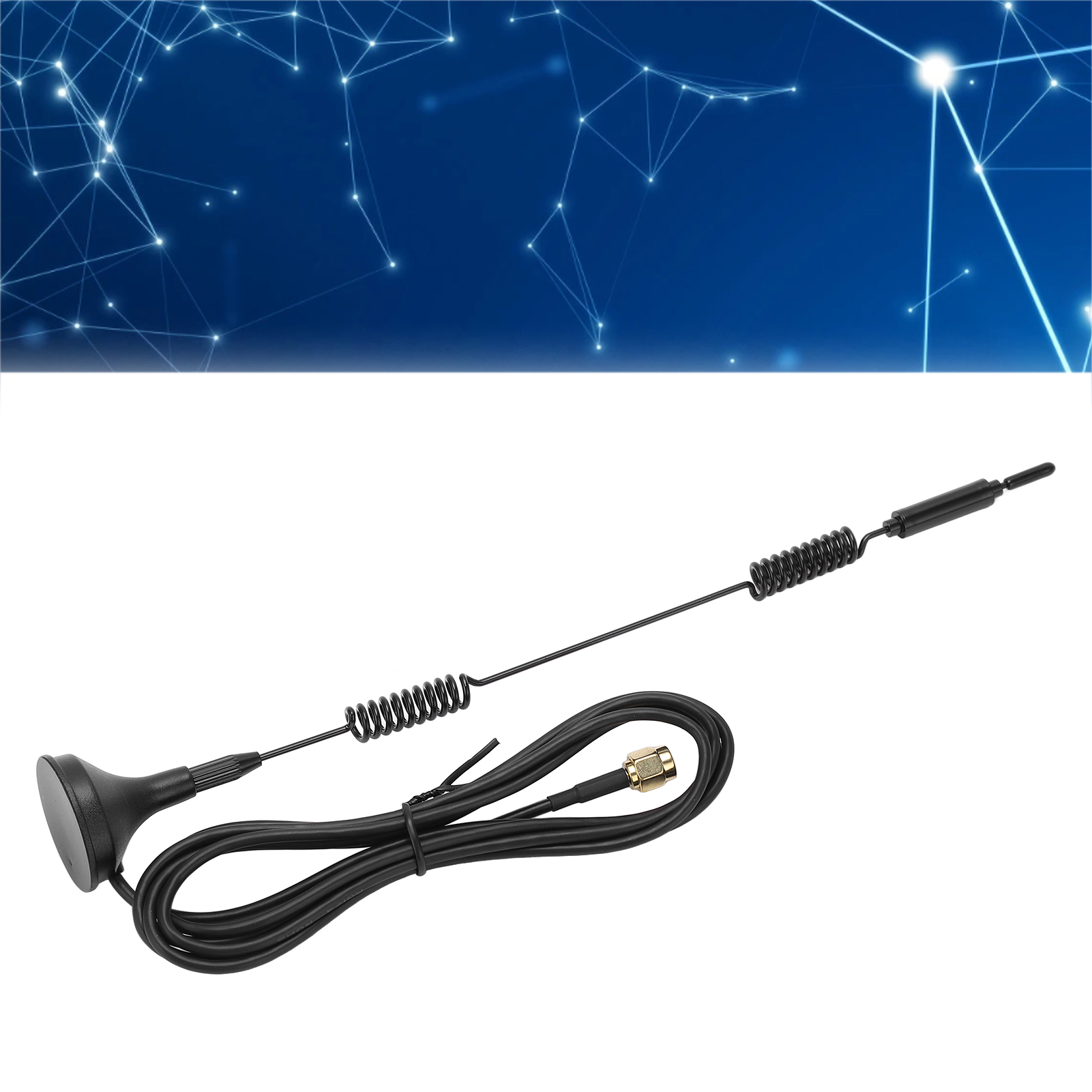Kompakte 5g-vollband-saugfußantenne Für Nb/gsm/gprs/4g- Und Iot-verkaufsautomaten, 18 Db Omnidirektionale Antenne Mit Internem Sma-stecker.