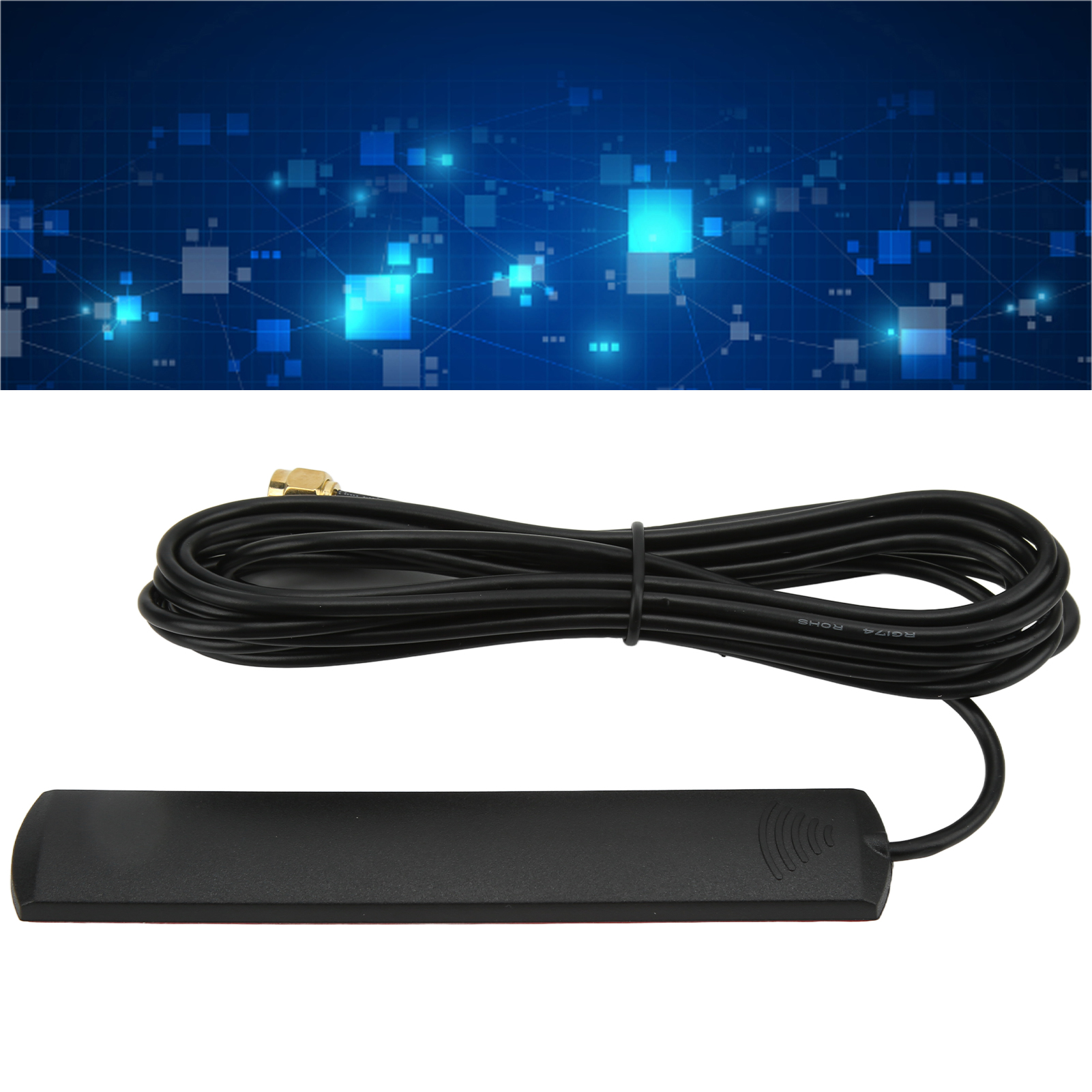Tp-002 Nb/2g/3g/4g/gprs/5g-antenne, 5g-patchantenne Für Smart Home Iot, 8 Db Gewinn, Schwarz