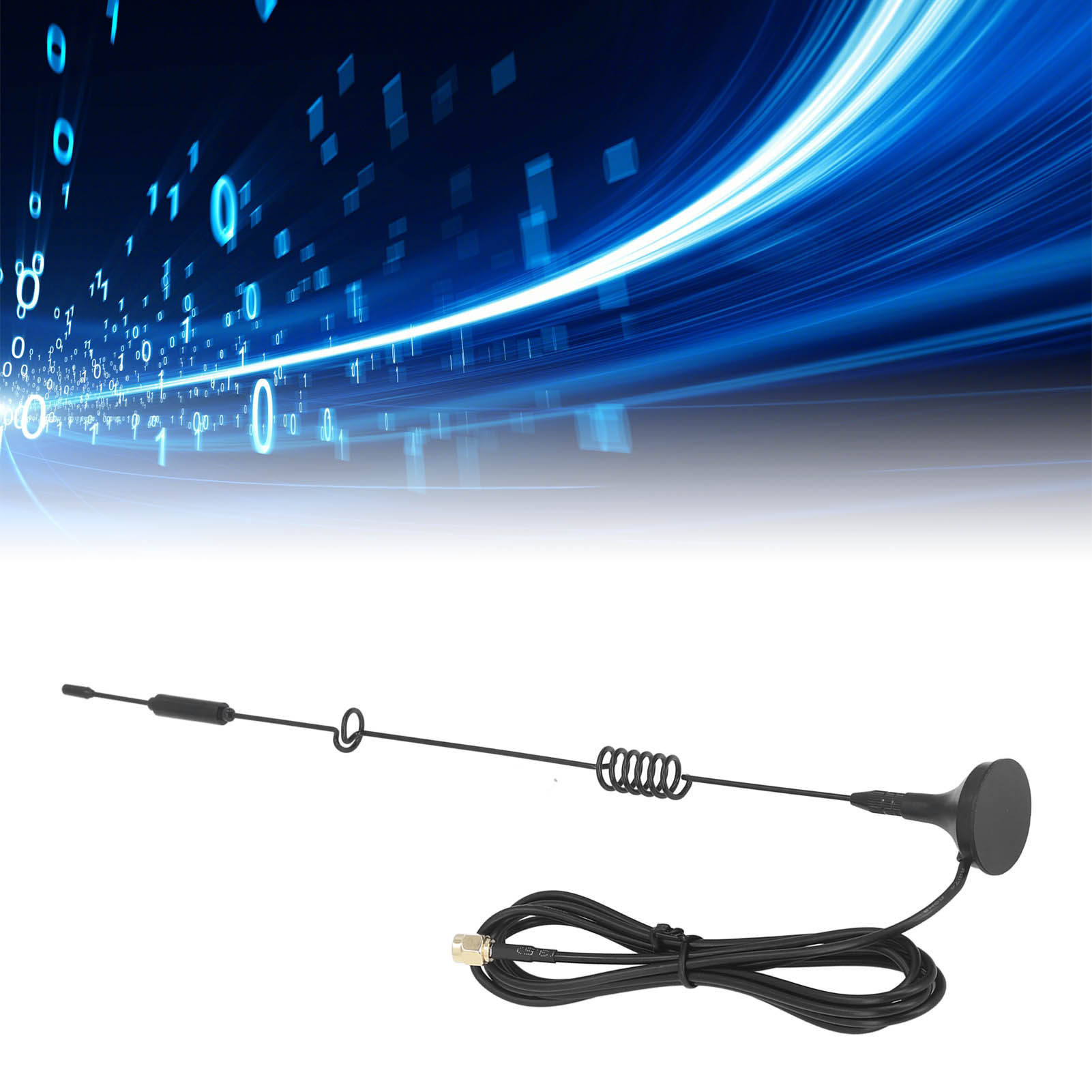 Kleine Saugnapfantenne Mit Feder Und Vibrator Für 4g-, 2g-, 3g-, Gsm-, Gprs-, Nb-iot- Und 4g Lte-module Omnidirektionale Antenne Mit Hoher Verstärkung Von 12 Dbi.