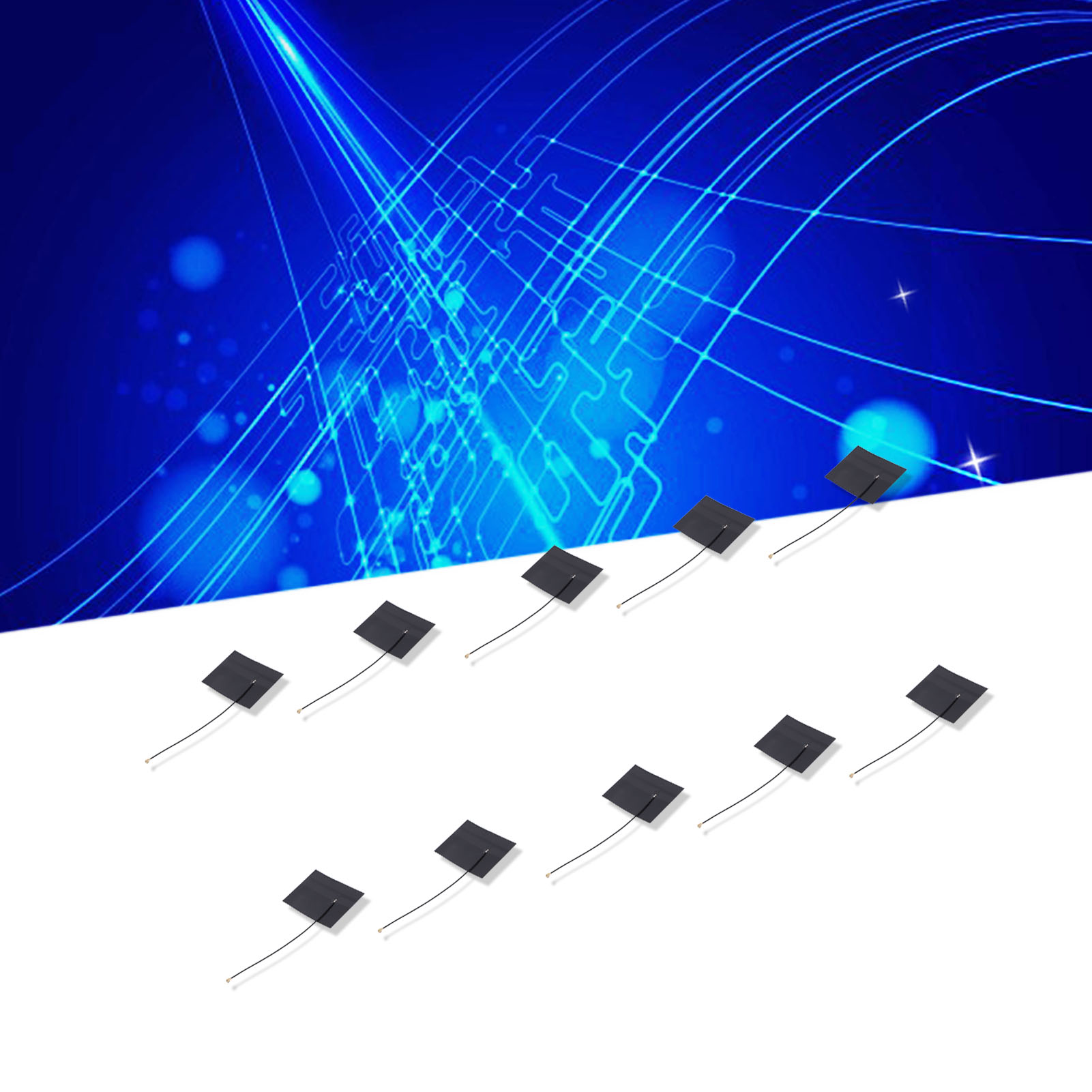 Nz-4g-fpc-006 Unbeschriftete Integrierte Flexible Quadratische 4g-antenne Für Gprs, Gsm, 2g, 3g, Lte Und 4g - Integrierte Hochleistungsantenne (fpc-antenne, Ipex-schnittstelle)