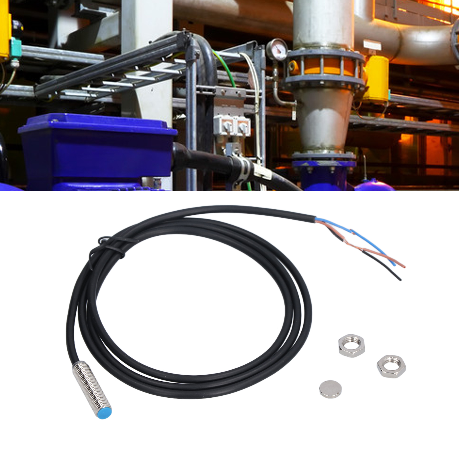 Berm/belme Njk-5001d Hall-effekt-sensor, Npn M8 Nc Magnetischer Näherungsschalter