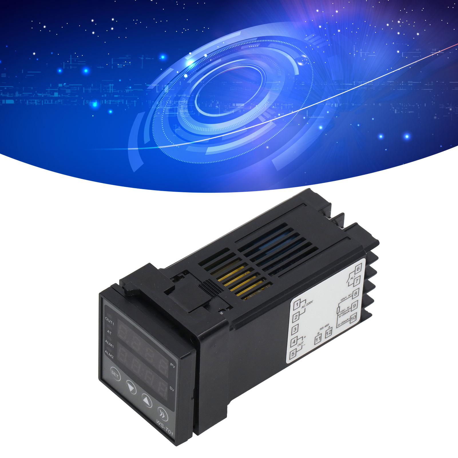 Ws-t01-2 220v Temperaturregler, Digitalanzeige-pid-temperaturregler, Intelligenter Temperaturregler