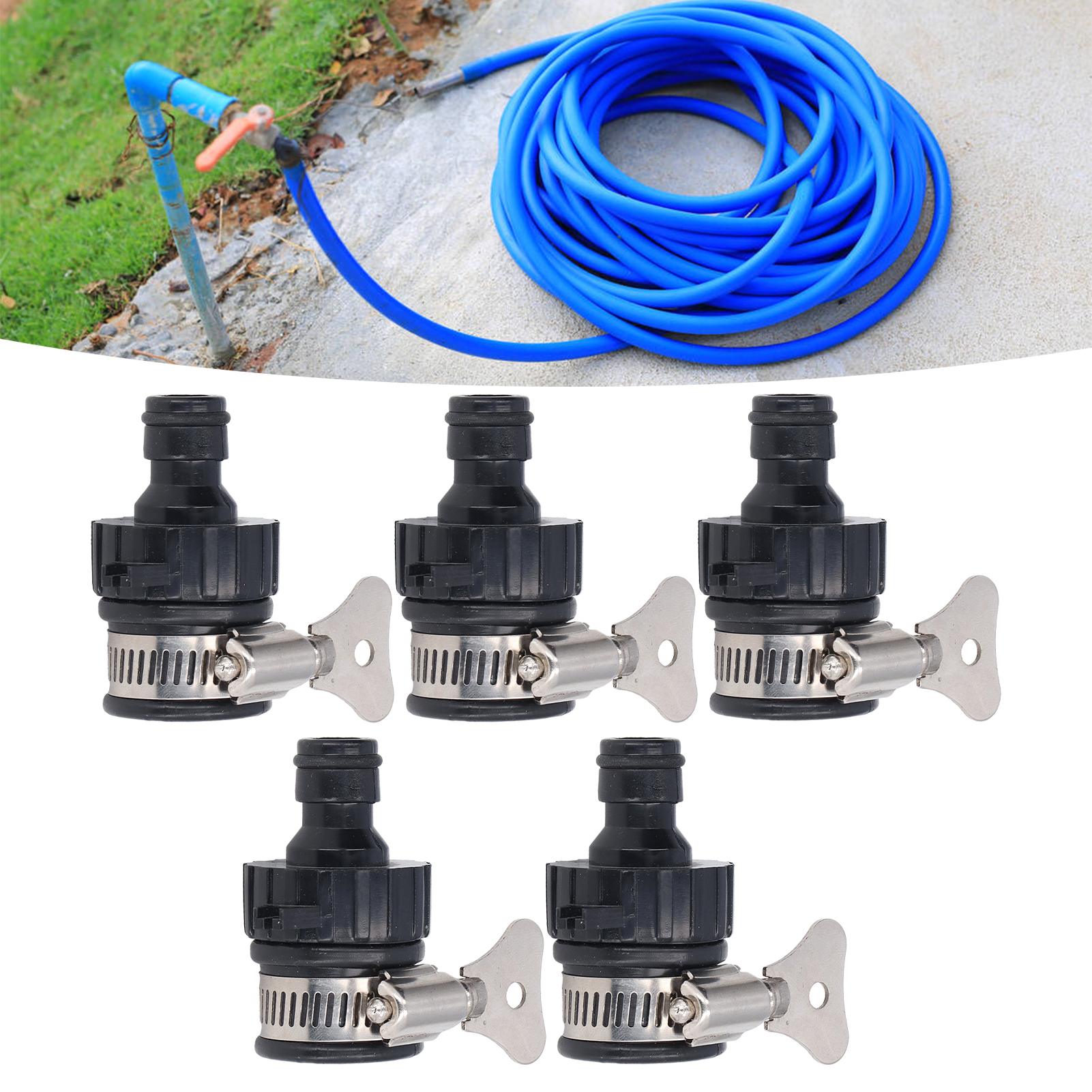 14–24 Mm Wasserhahnadapter, Mischbatterieklemme, Universalanschluss Für Garten- Oder Küchenschlauch