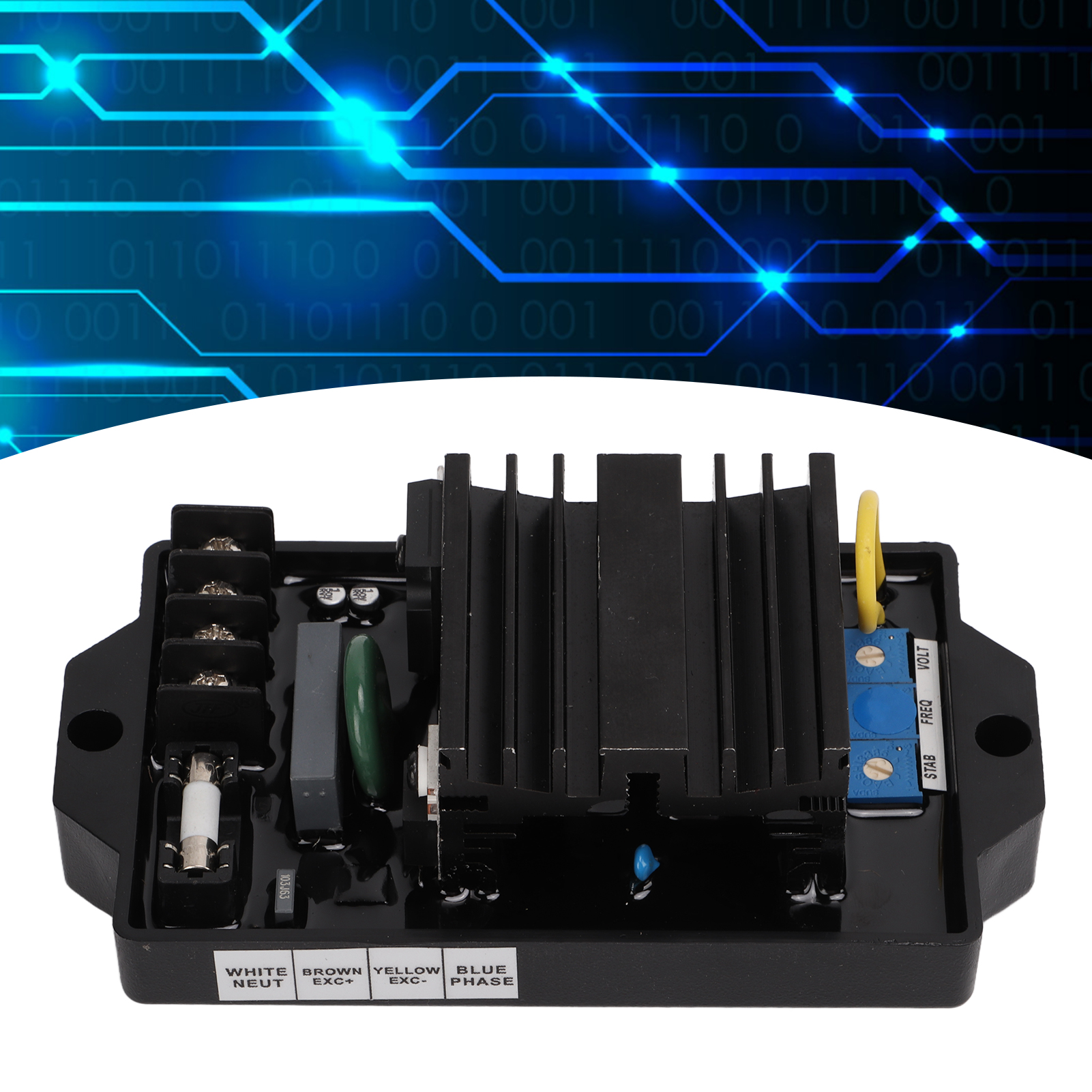 Bürstenloser Dieselgenerator Avr-20 Mit Automatischem Spannungsregler, Spannungsstabilisator Und Spannungsregelungsplatine (195v265v)