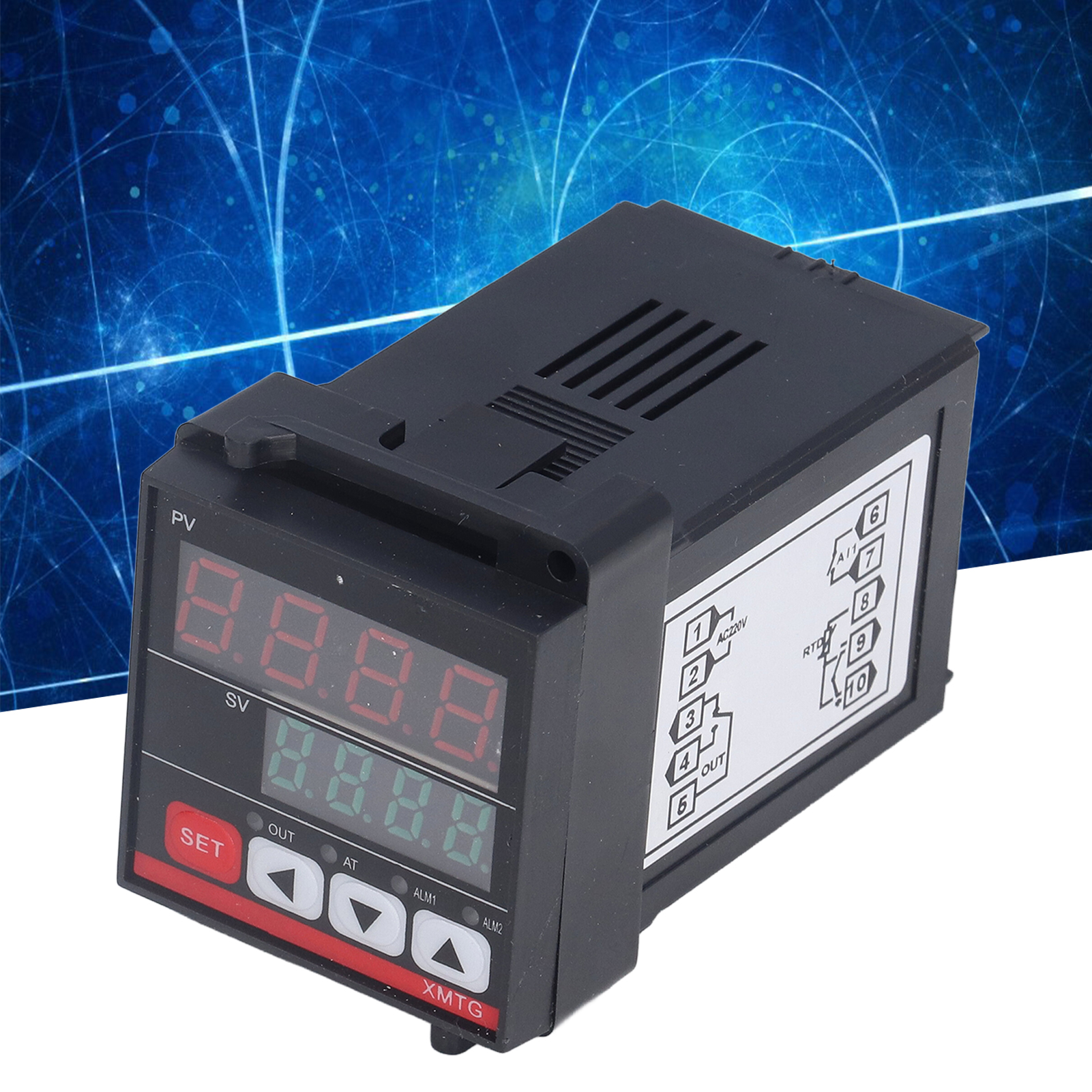 Xmtg-man Intelligenter Digitaler Temperaturregler Mit Einstellbarer Temperatur
