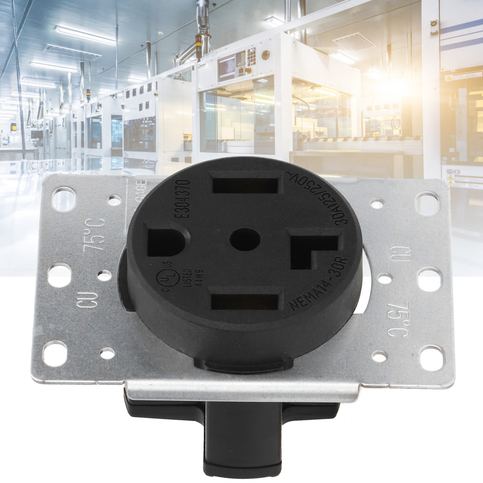 Nema 14-30r 30a 125v/250v Vierloch-industriesteckdose (usa)