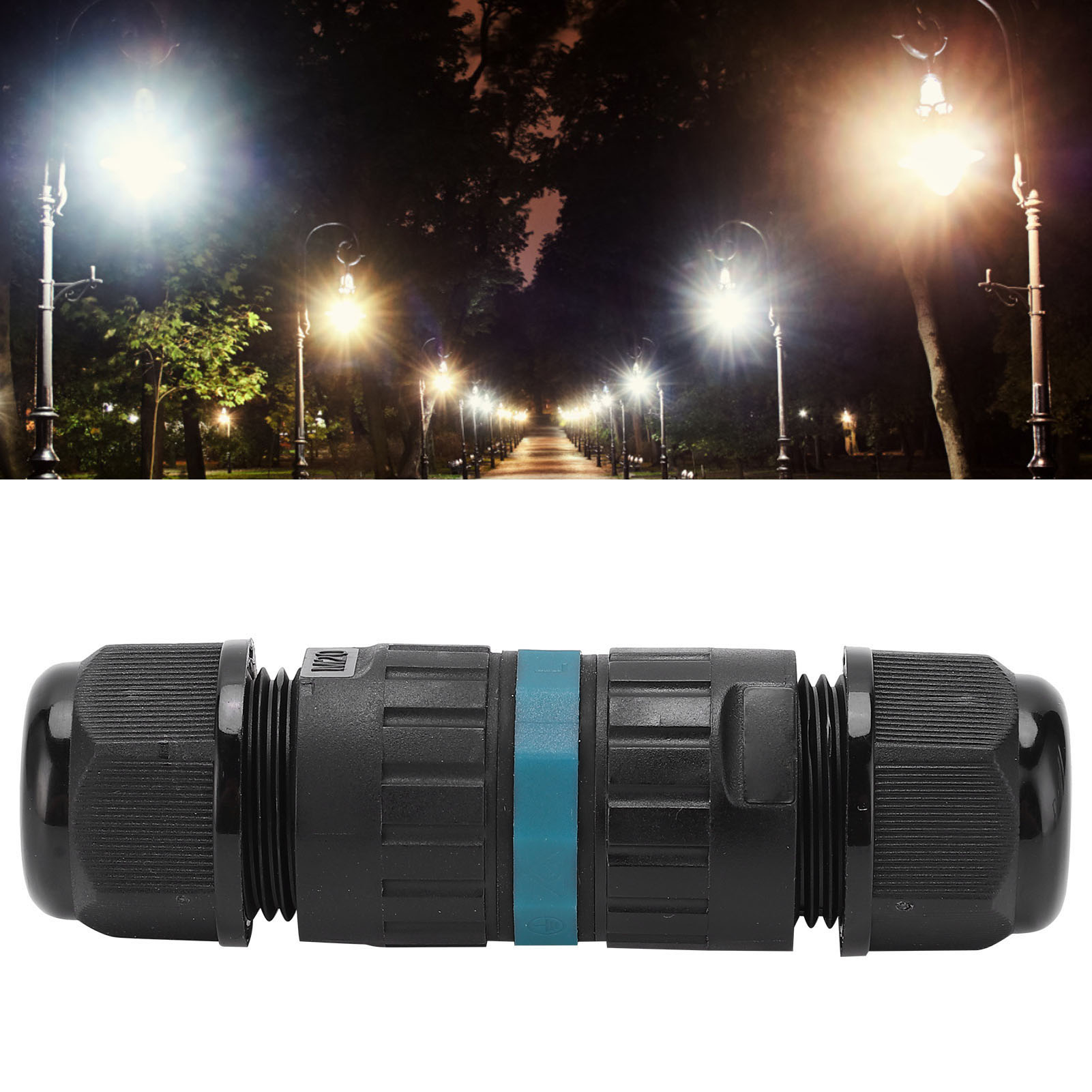 Ip68-druckanschluss M20, Wasserdichter M20-3p-schnellanschluss, Wasserdichter Anschluss