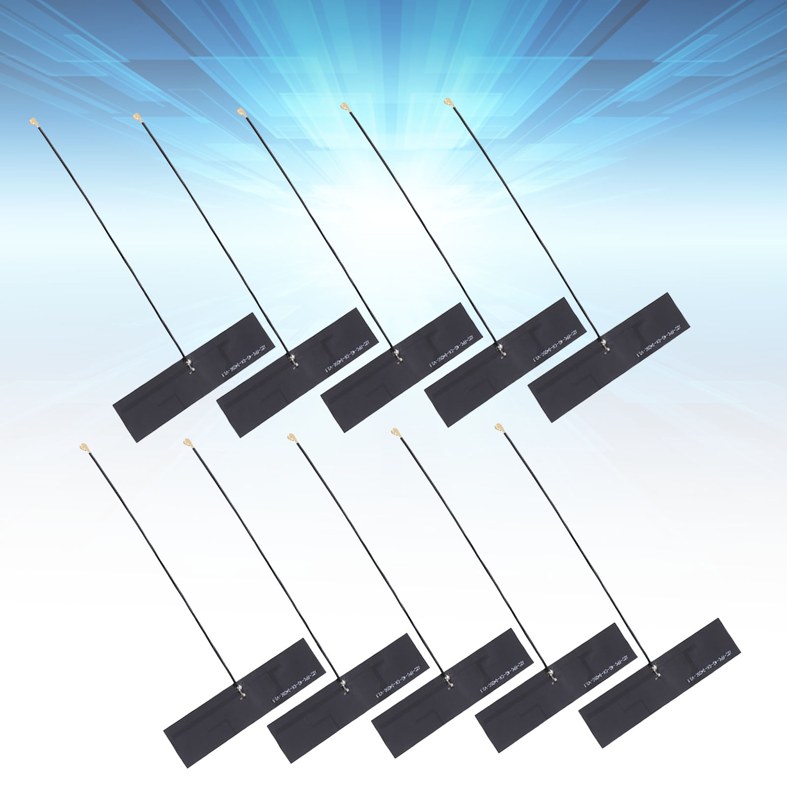 T-förmige Flexible Leiterplatte (fpc) Mit Integrierter 4g-antenne Und Ipex-hochleistungsstecker Nz-4g-fpc-008 Lte 4g