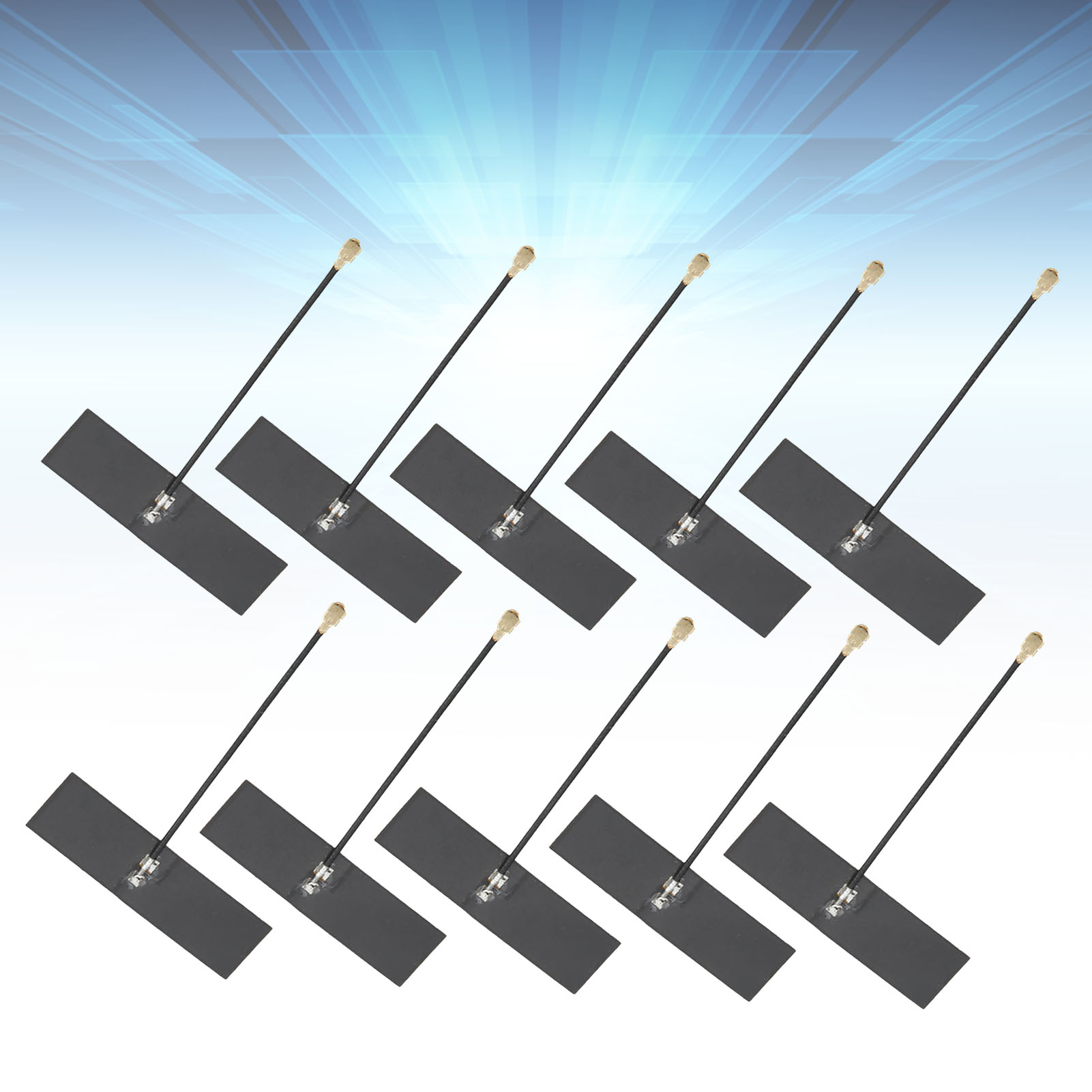 Nz-2.4g-fpc-002 Integrierte T-förmige Fpc-antenne, 2,4 Ghz, Integrierte Flexible 4-dbi-antenne, Ipex-kopf Der Ersten Generation