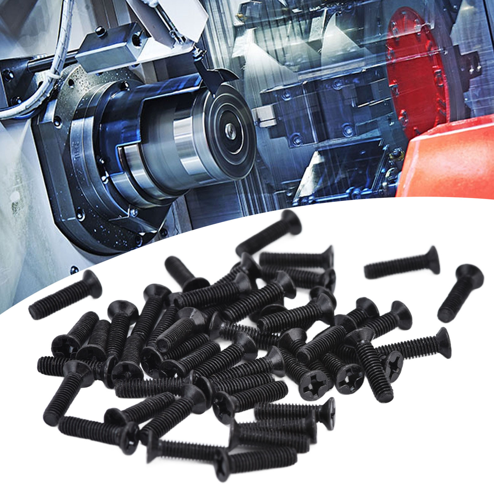 M3-serie Din965m312 Phillips-senkkopfschraube Aus Kohlenstoffstahl