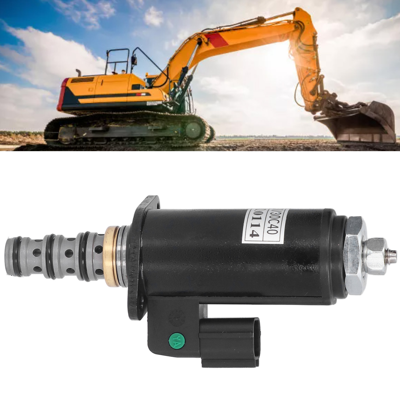 Das Magnetventil Yn35v00019f1 Kdrde5k-31/30c40-101 Für Hydraulikpumpen Ist Mit Folgenden Modellen Kompatibel: Kobelco Sk200-6/sk230-6/sk330-6/sk350-6