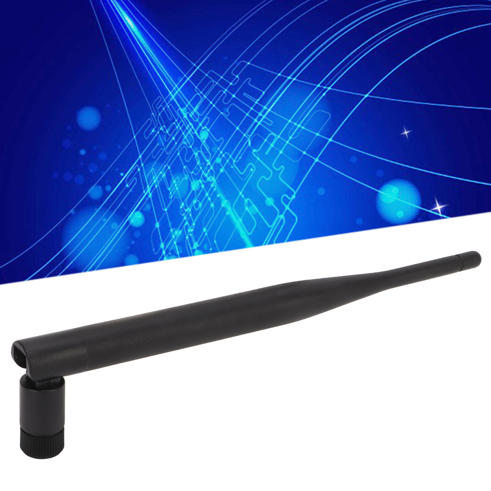 Große, Faltbare 2,4-ghz-antenne Mit Internem Stift – Vergoldeter, Halbkunststoffartiger Stecker, 2,4-ghz-klebeantenne, Wlan-router, Netzwerkkartenüberwachung, Hochleistungsantenne, Faltbare Omnidirekt