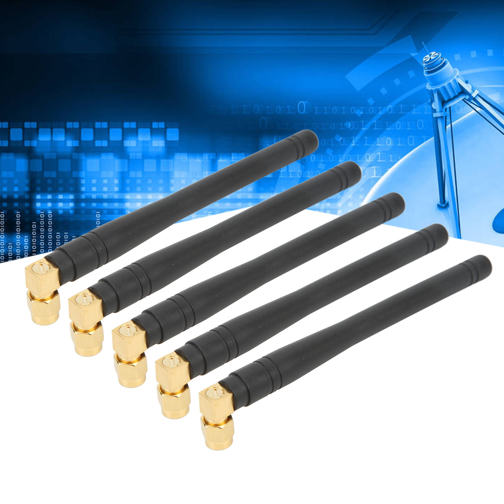 4g-winkel-klebeantenne, Lte-antenne Mit Hoher Verstärkung Für Router, Wasserdichte 4g-vollbandantenne, Abgewinkelter Sma-stecker Mit Internem Stift