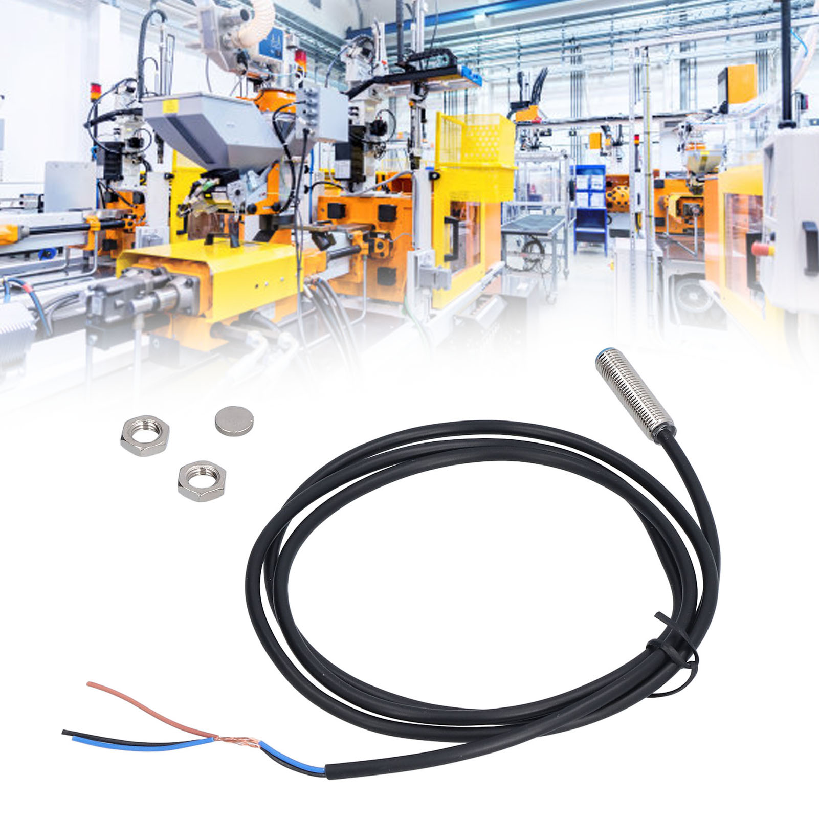 Berm/belme Njk-5001c Hall-effekt-sensor, Npn No M8 Magnetischer Näherungsschalter