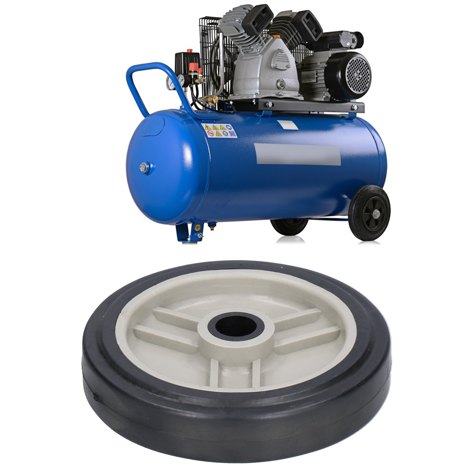 10-cm-lenkrollen Für Luftkompressoren, Zubehör Für Luftpumpen, Transportwagen Und Industrieräder