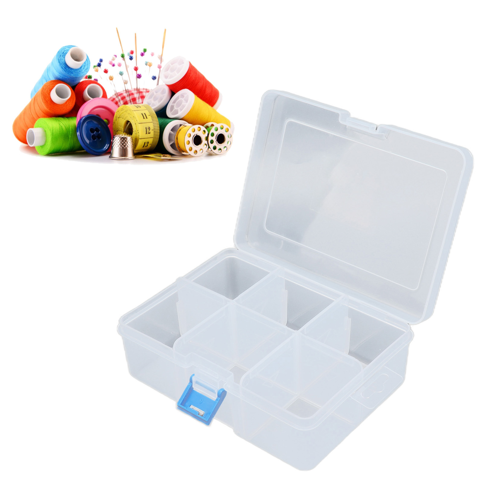 Abnehmbare Und Modulare 6-fächer-münzbox