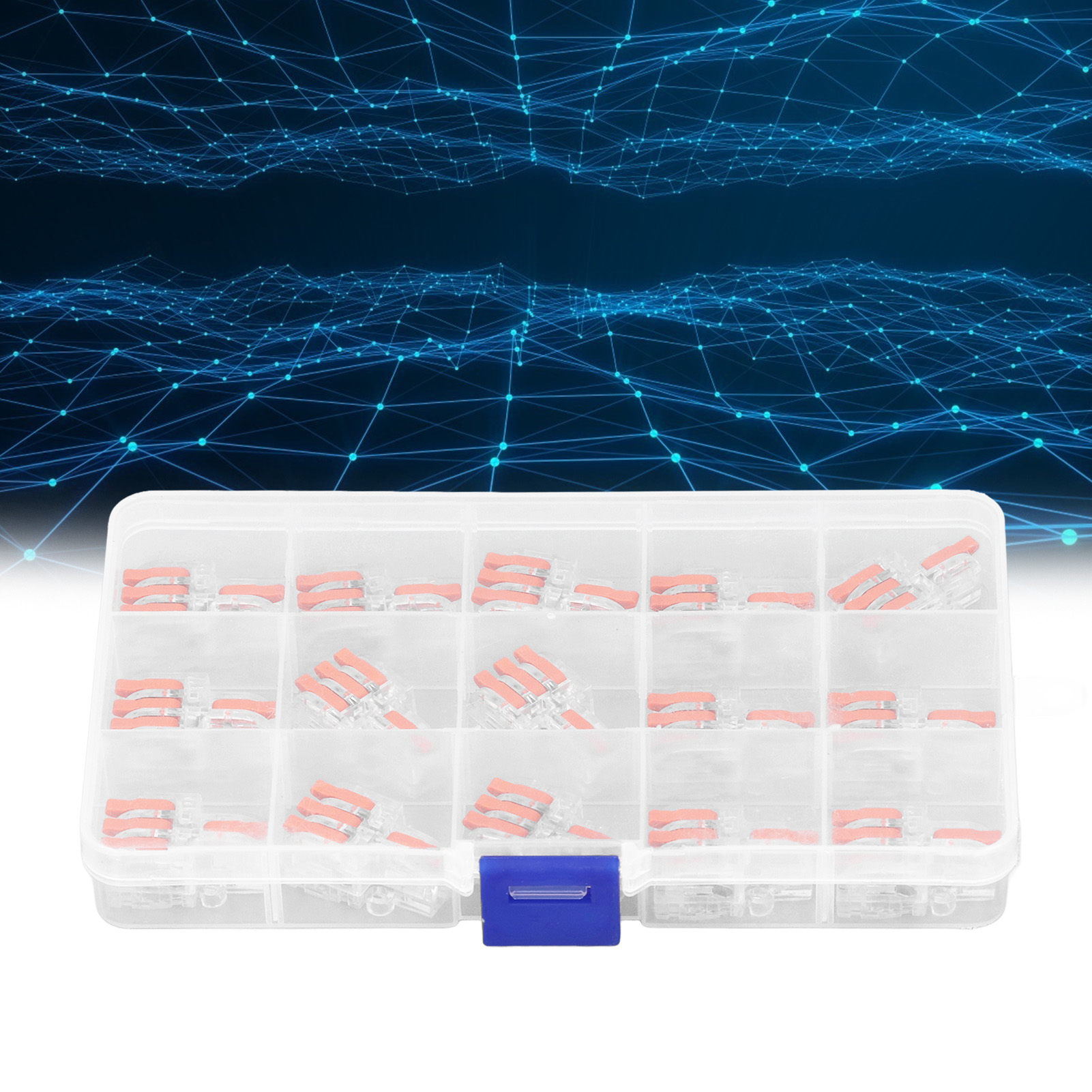Df-13 Transparenter Kabelverteiler (15 Stück Pro Packung)