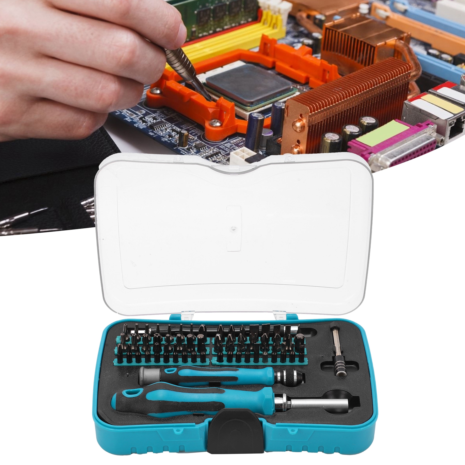 Hardware-werkzeuge, Demontage-schraubendreher, Schraubendreher-werkzeuge, Apple 8126 A 6150 Demontage-schraubendreher (53-teiliges Set)