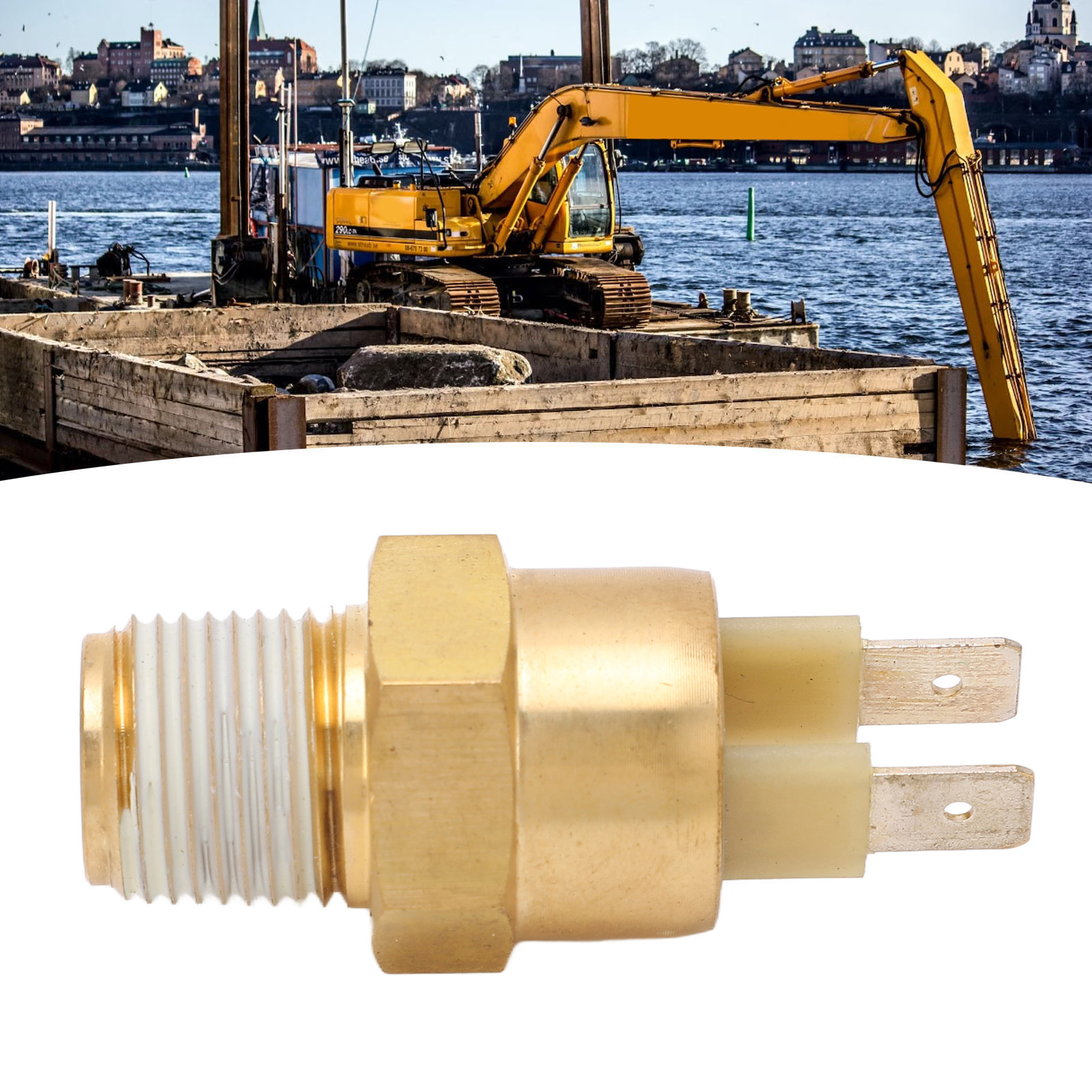 Der Temperatursensor 2848a127 Ist Kompatibel Mit Caterpillar E312d2/320d2 Und Perkins 900/1000/1004.