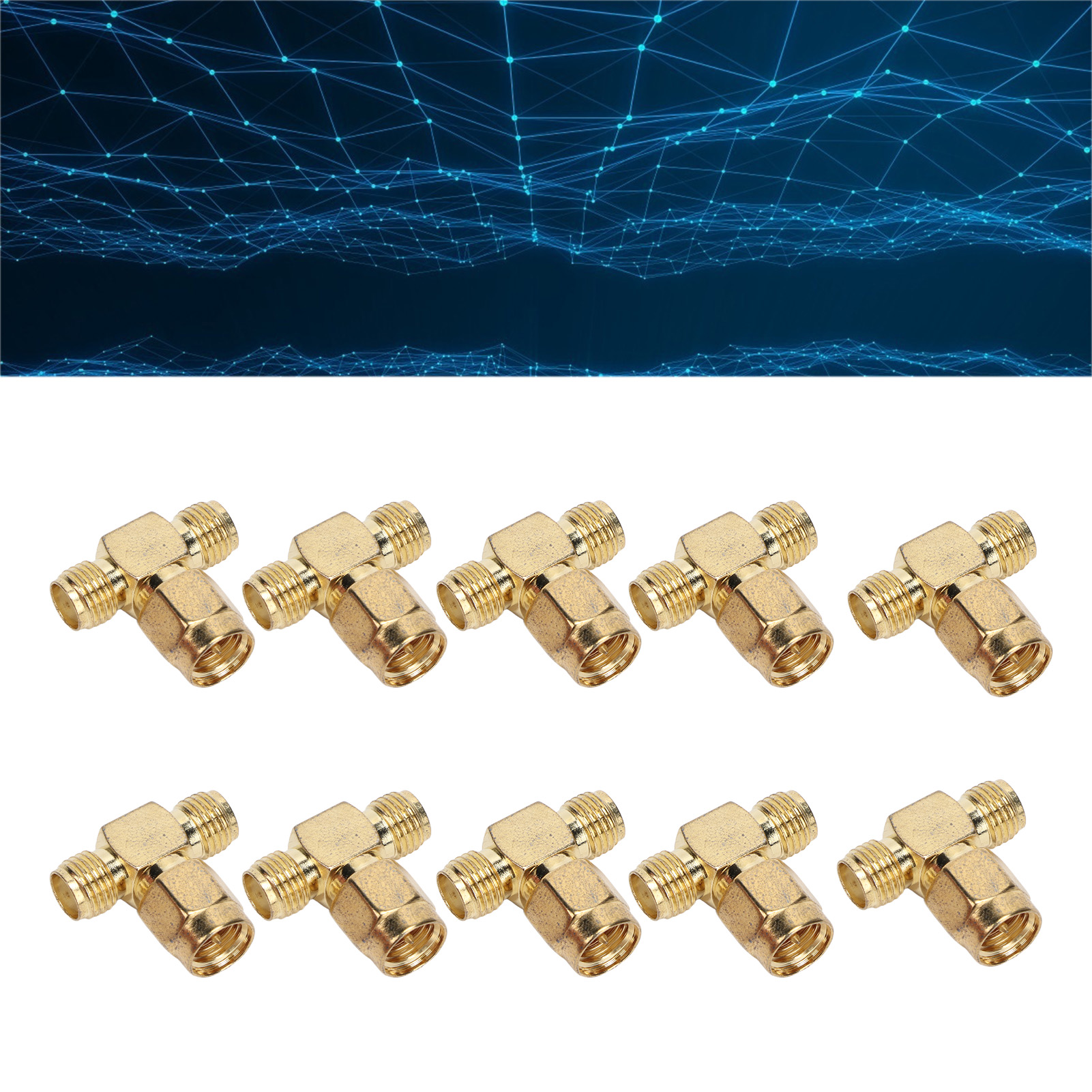 Sma-t-adapter, Sma-kjk-hf-stecker, Erhältlich In 10er-packungen