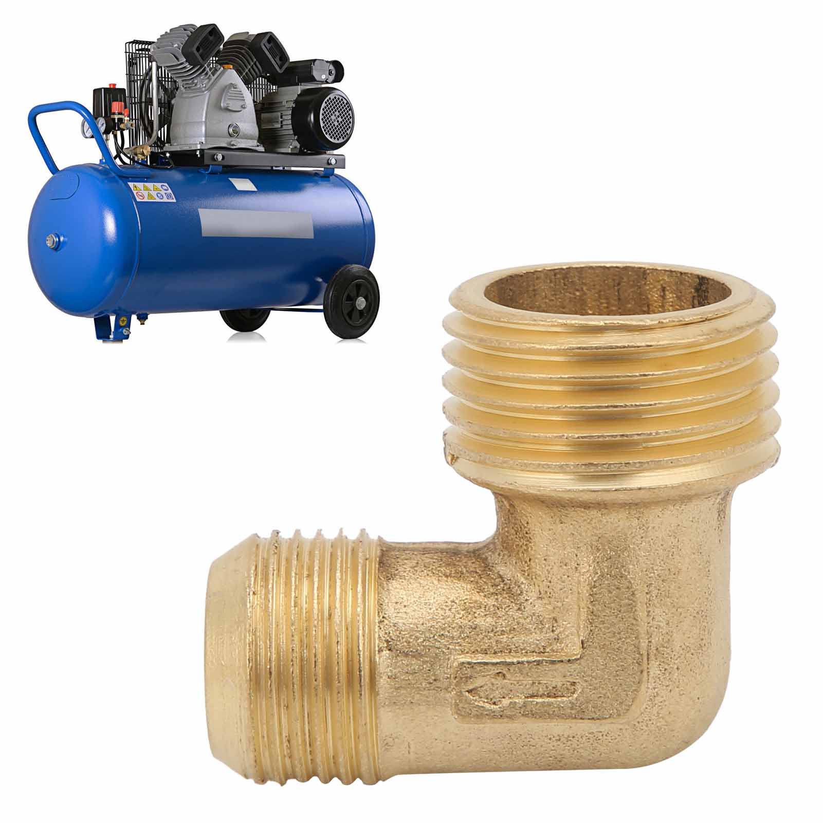 1100w Leiser, Ölfreier Luftkompressor, Rückschlagventil, Rückschlagventil, Luftpumpenzubehör 1/23/8 Mit Fase.