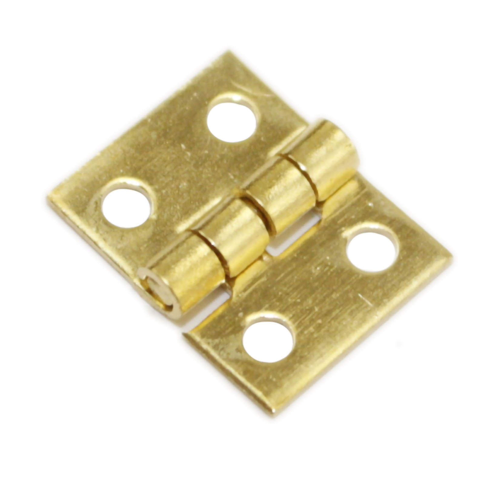 Mini-scharnier (1/4 Zoll) Mit Nägeln, Klappscharnier, Kleines 4-loch-scharnier, 8 X 10 Mm Kupferscharnier, Miniatur-klappscharnier, Gold