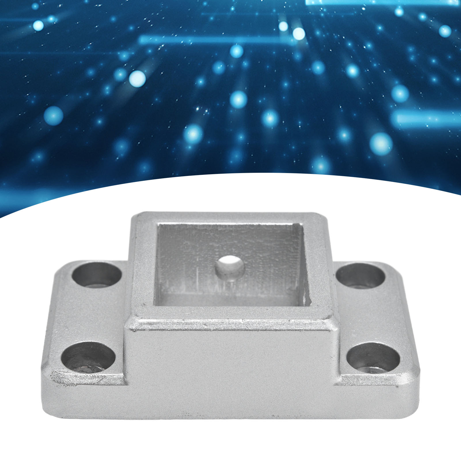 Bidirektionaler Festfußverbinder Mit 4040er Vierkant-aluminiumprofil