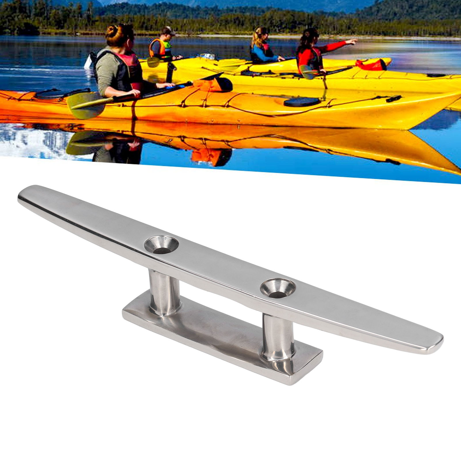Flachkopfschraube Aus Edelstahl 316 Mit Loch, Integrierte Schraube, Bolzen, Beschläge Für Gfk-angelboote, Yachtzubehör 10