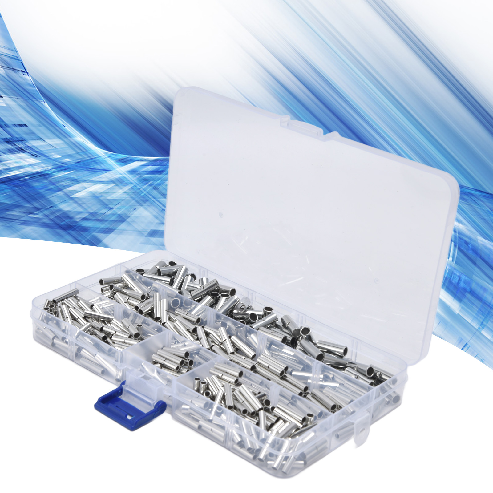 Schachtel Mit 450 Blanken, Unisolierten Neutralleiterklemmen