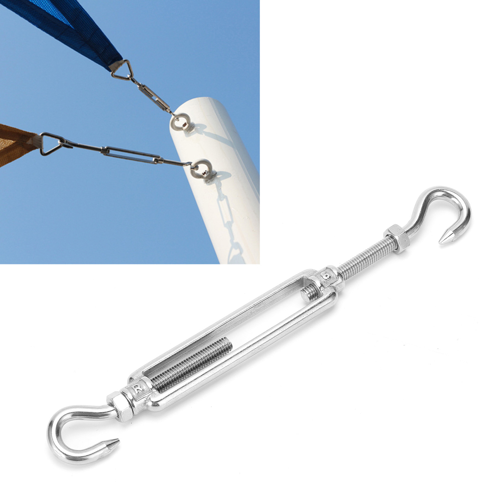 Hakenkabel-spannschlösser, Spannschlösser Aus Edelstahl 304, Typ Kccd, M6