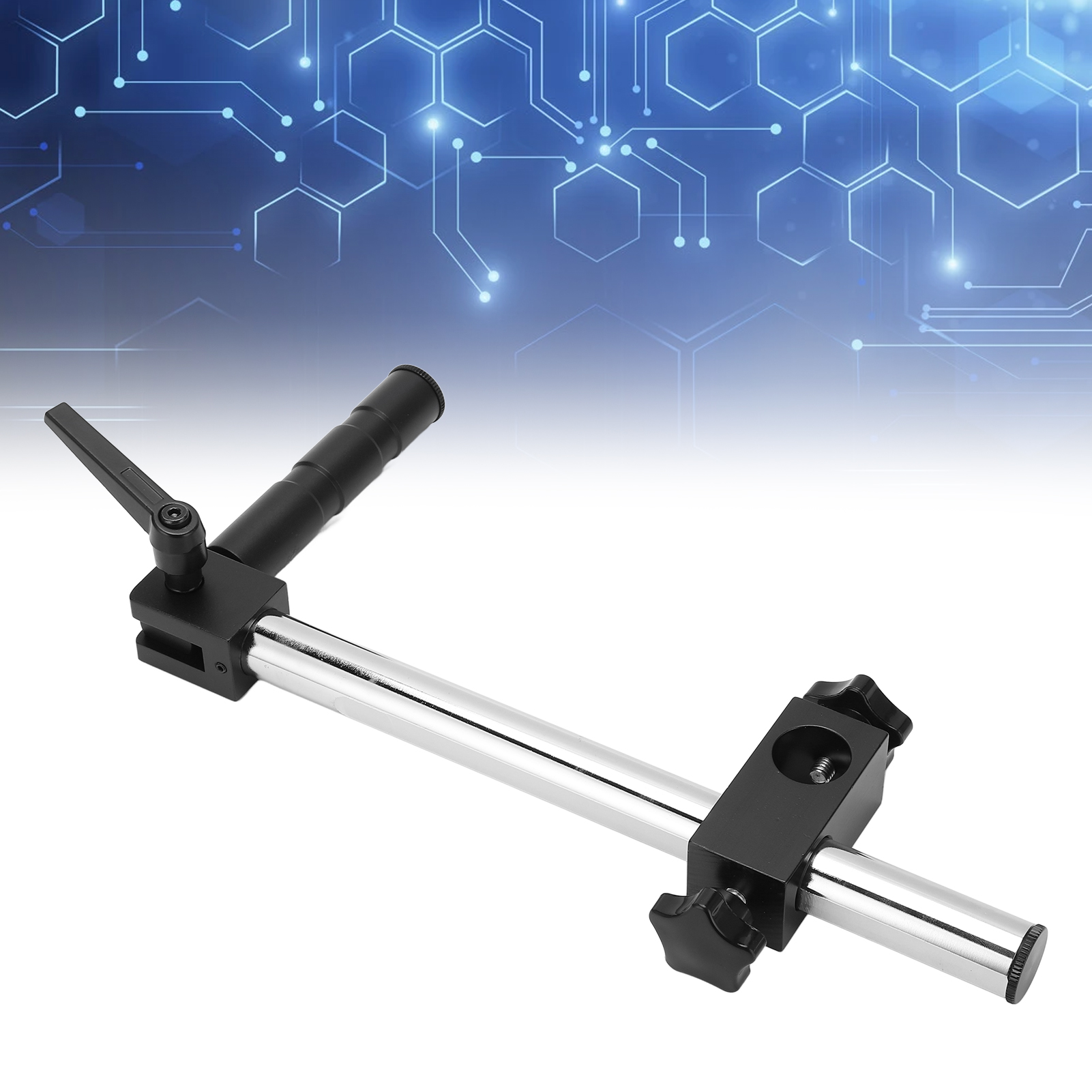 Universeller, Mehrachsig Verstellbarer, 25 Mm Ausziehbarer Metallarm Für Video-elektronenmikroskope, Kompatibel Mit Trinokularen Stereomikroskopen Und Industriellen Videokameras.