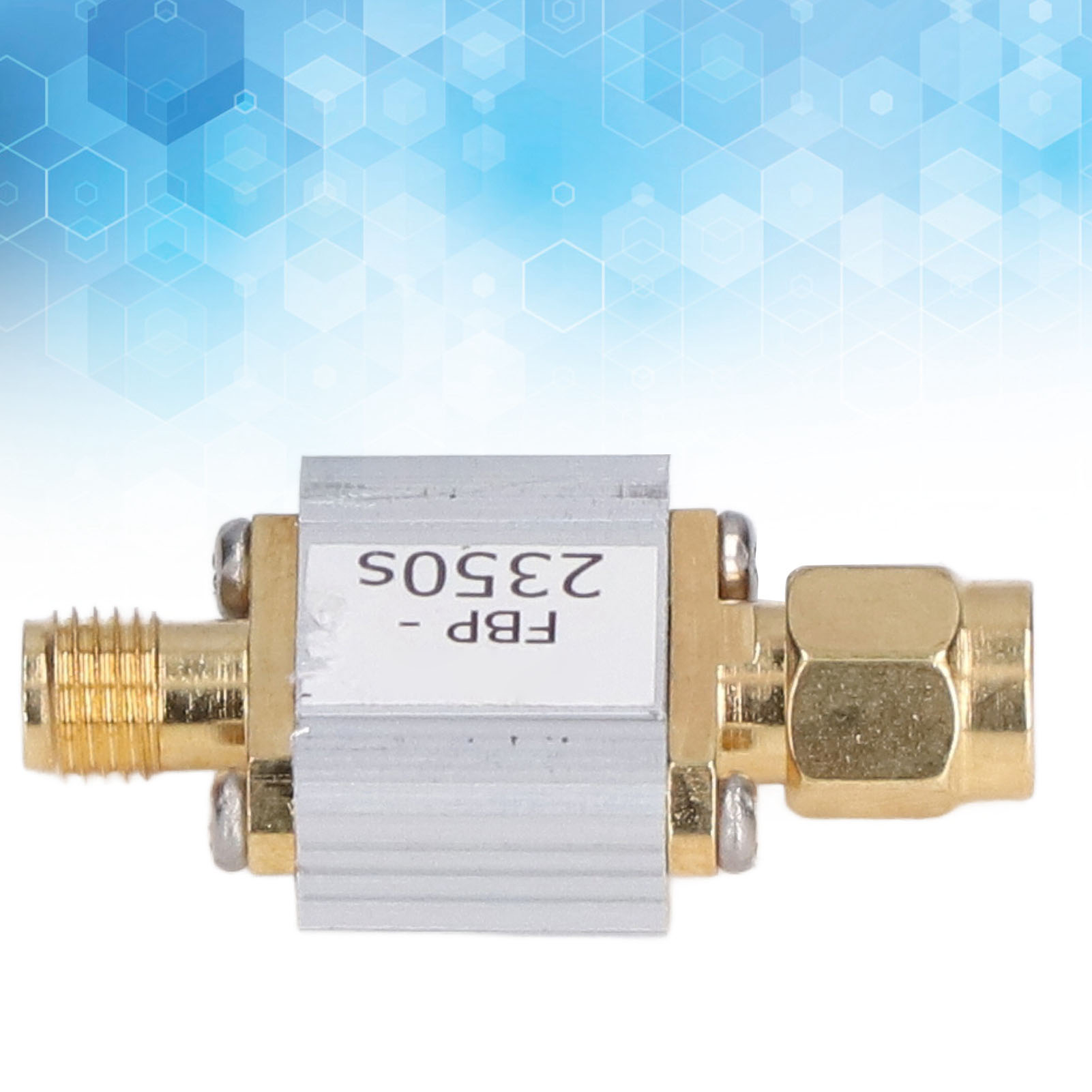 Hf-koaxial-bandpassfilter Saw 2320–2370 Mhz, 50 Mhz Bandbreite, Sma