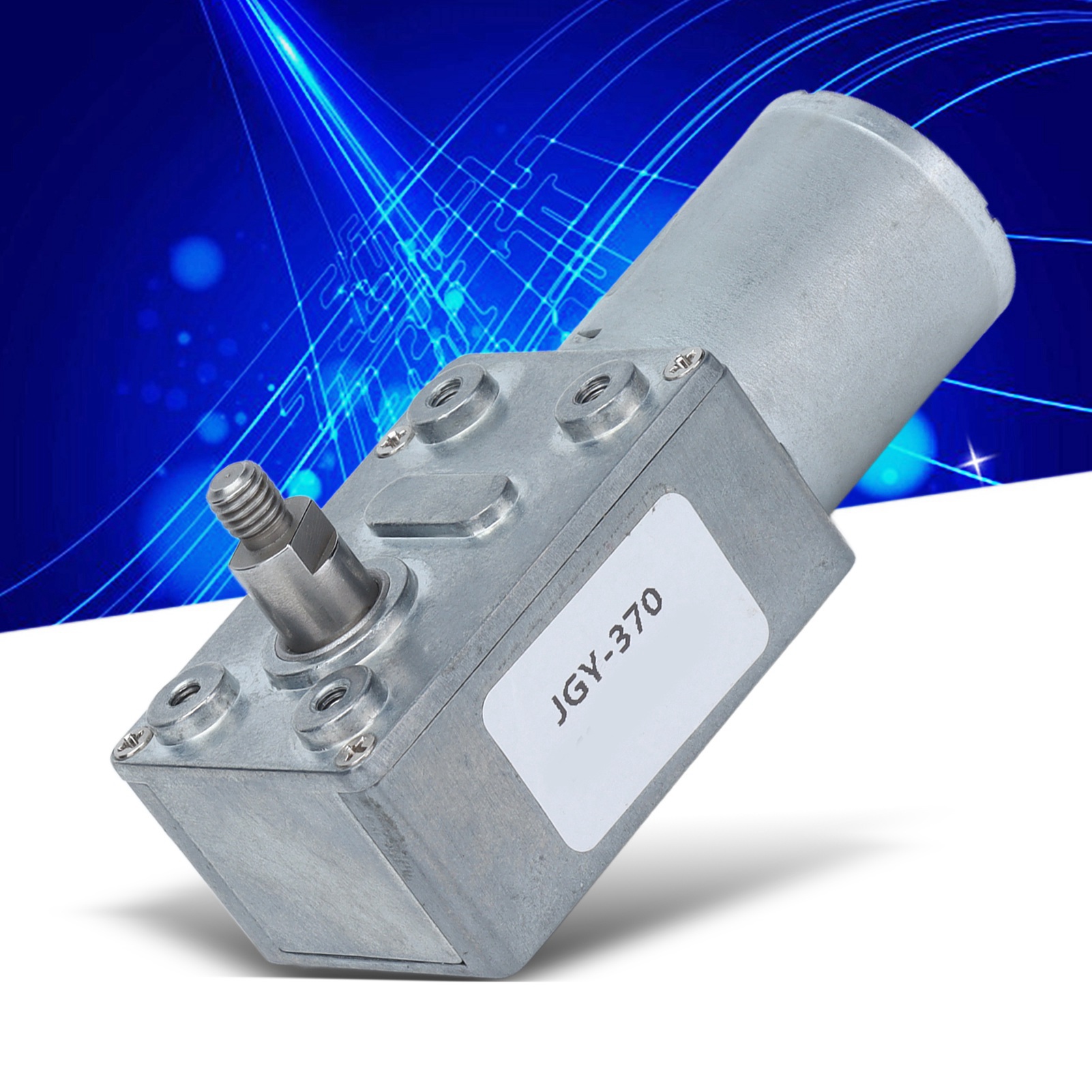 Getriebemotor Aus Schmiedeeisen, Selbsthemmender Gleichstrommotor, Dunstabzugshaubenmotor Jgy-370, 12 V Gleichstrom, 10 U/min