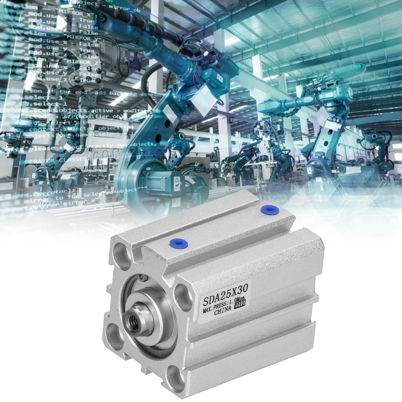 Pneumatikkomponenten Sda2525304050 Schlanker Zylinder Sda2530