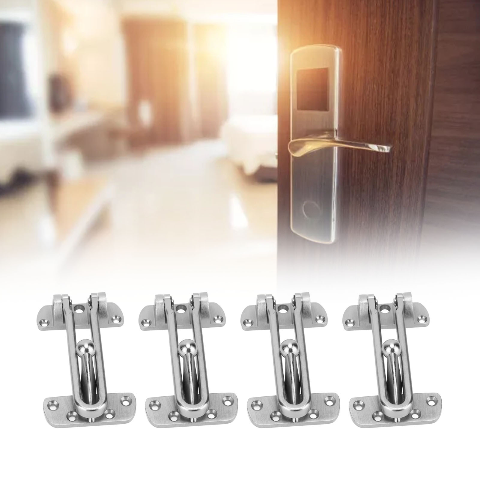 Diebstahlsichere Kette Aus Zinklegierung Und Diebstahlsichere Schnalle Für Hoteltüren