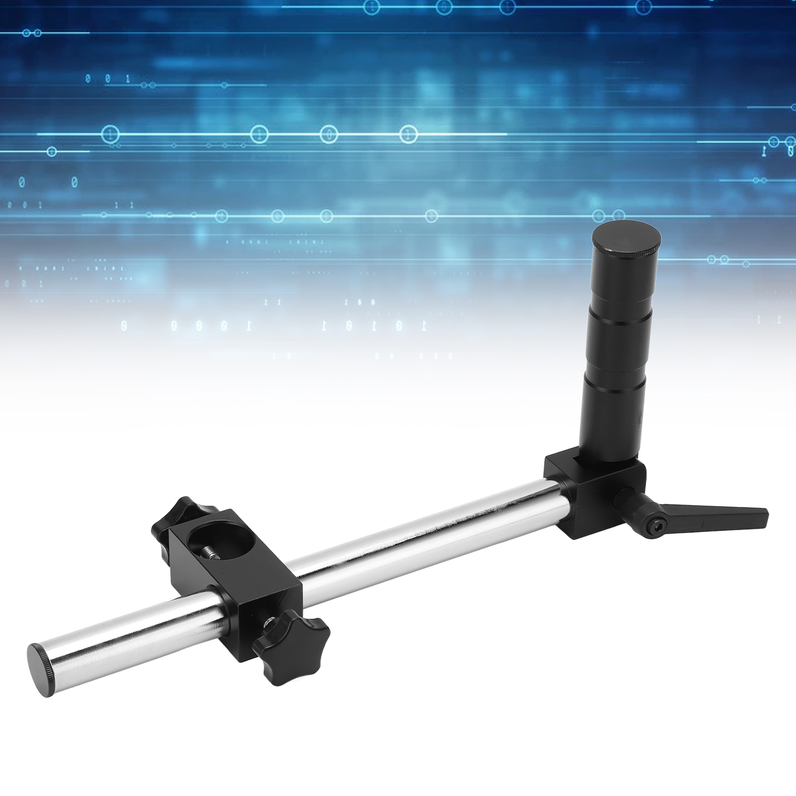 Verstellbarer, Mehrachsiger, Ausziehbarer Metallarm Für Videoelektronenmikroskope, Einarmiger Kardanring Geeignet Für Trinokulare Stereomikroskope Und Industrielle Videokameras, 32 Mm.
