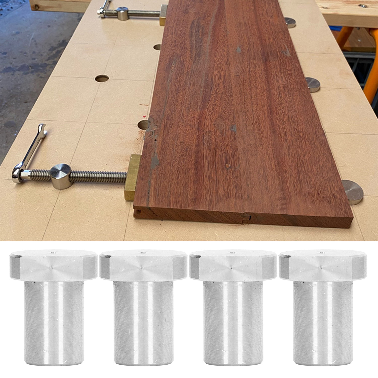 Begrenzungsblock Aus Edelstahl Φ19 Mm Für Holztischplatten