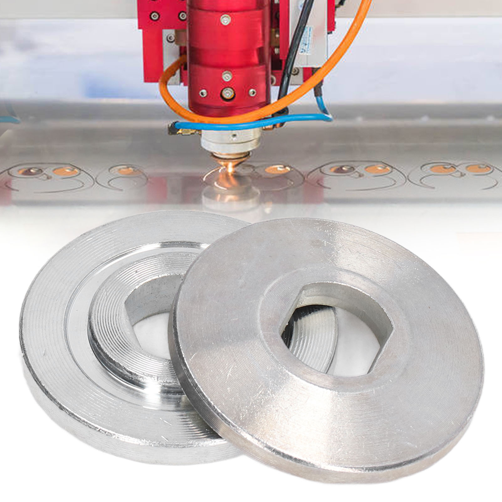 Spannplatten Für 10-zoll-aluminiumsägen, Spannplatten Für Sägeblätter, Modell 1040, Satz Mit Zwei Spannplatten Für Aluminiumsägen.